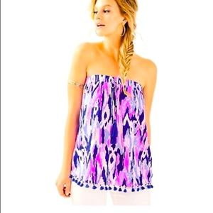 Lilly Pulizter Palma Tube Top Amethyst